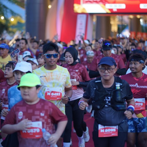 Race photo from KEDIRI HALF MARATHON 2026