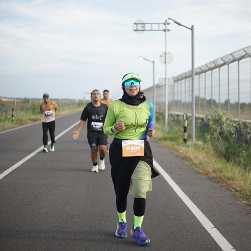 Race photo from KEDIRI HALF MARATHON 2026