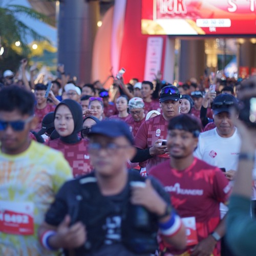 Race photo from KEDIRI HALF MARATHON 2026