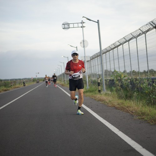 Race photo from KEDIRI HALF MARATHON 2026