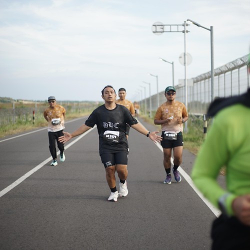 Race photo from KEDIRI HALF MARATHON 2026