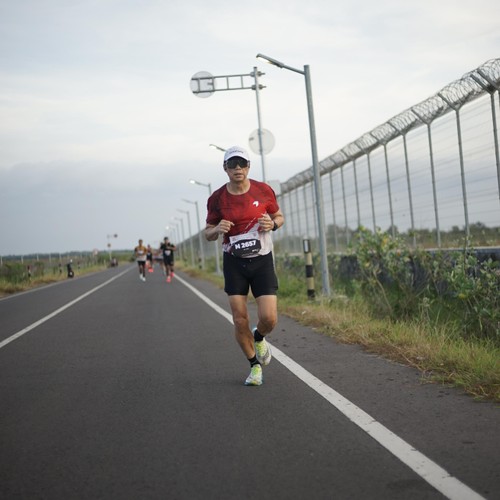 Race photo from KEDIRI HALF MARATHON 2026