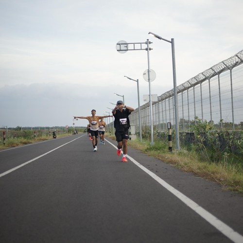 Race photo from KEDIRI HALF MARATHON 2026