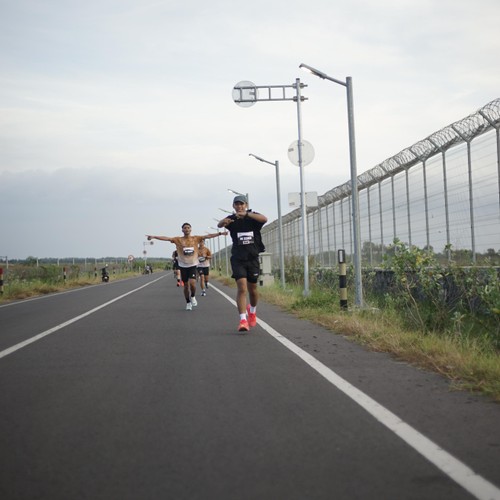 Race photo from KEDIRI HALF MARATHON 2026