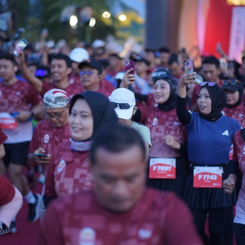 Race photo from KEDIRI HALF MARATHON 2026