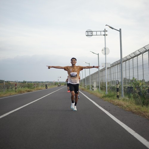 Race photo from KEDIRI HALF MARATHON 2026