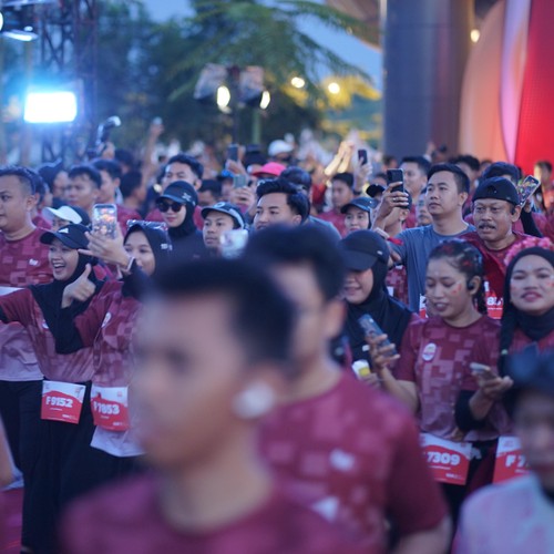 Race photo from KEDIRI HALF MARATHON 2026