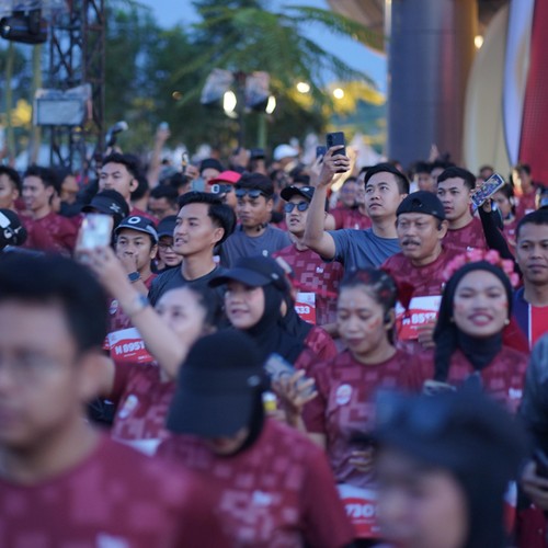 Race photo from KEDIRI HALF MARATHON 2026