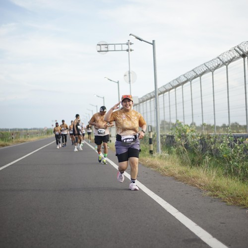 Race photo from KEDIRI HALF MARATHON 2026