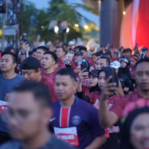 Race photo from KEDIRI HALF MARATHON 2026