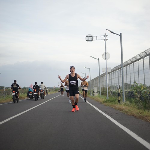Race photo from KEDIRI HALF MARATHON 2026