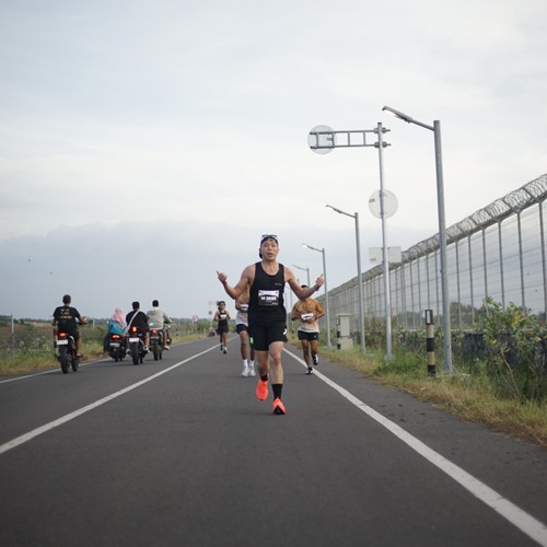 Race photo from KEDIRI HALF MARATHON 2026