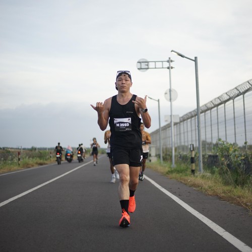 Race photo from KEDIRI HALF MARATHON 2026