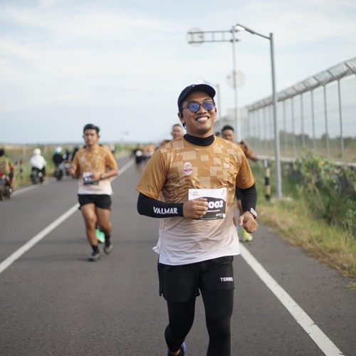 Race photo from KEDIRI HALF MARATHON 2026