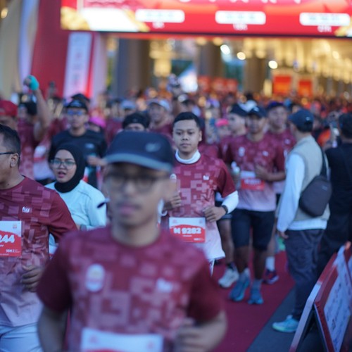 Race photo from KEDIRI HALF MARATHON 2026