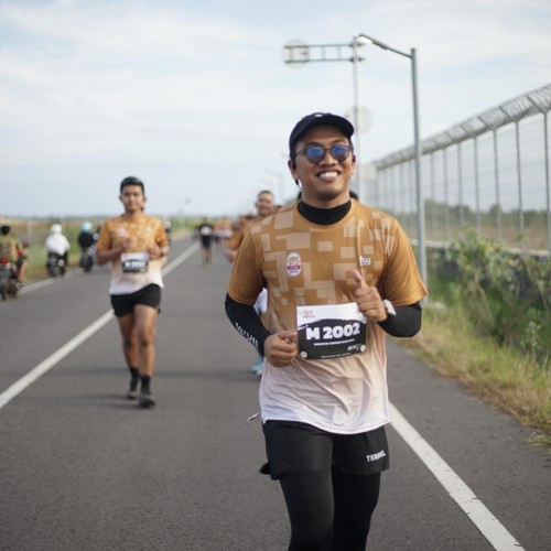 Race photo from KEDIRI HALF MARATHON 2026