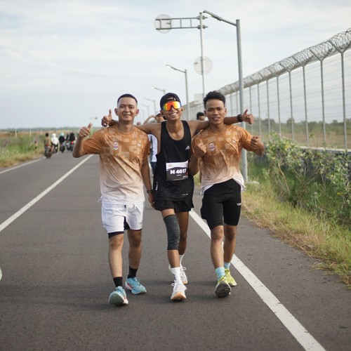 Race photo from KEDIRI HALF MARATHON 2026