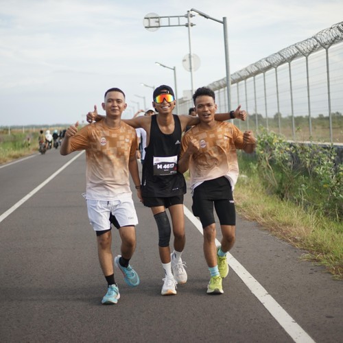 Race photo from KEDIRI HALF MARATHON 2026