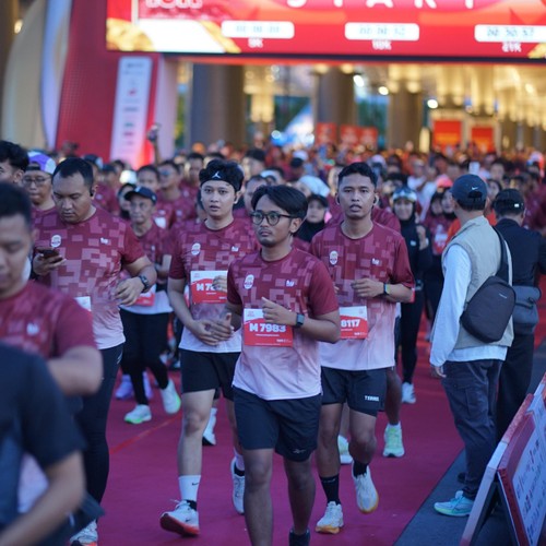 Race photo from KEDIRI HALF MARATHON 2026