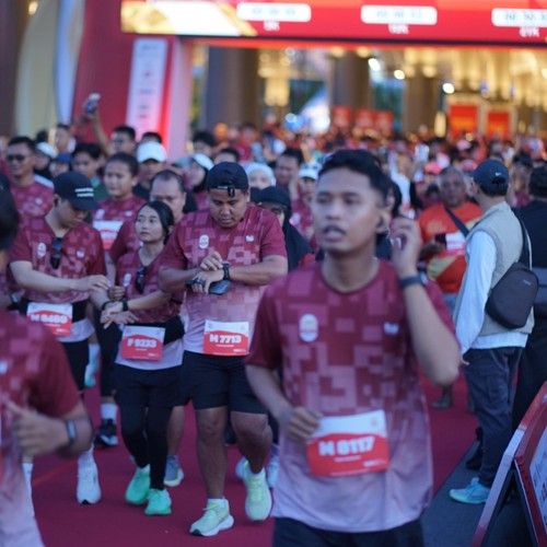 Race photo from KEDIRI HALF MARATHON 2026