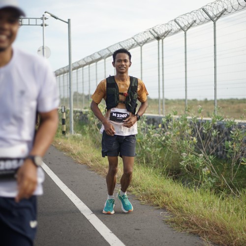 Race photo from KEDIRI HALF MARATHON 2026