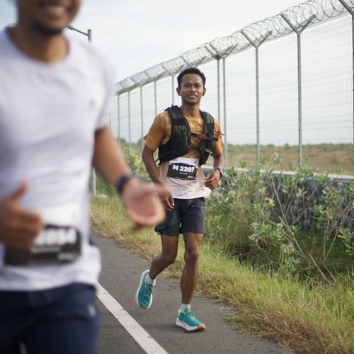 Race photo from KEDIRI HALF MARATHON 2026