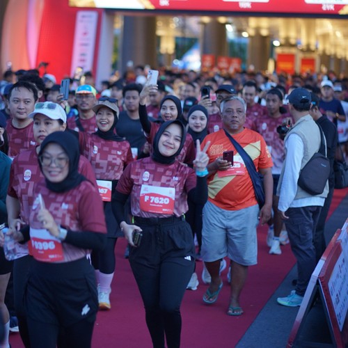 Race photo from KEDIRI HALF MARATHON 2026
