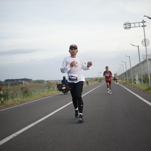 Race photo from KEDIRI HALF MARATHON 2026