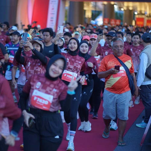Race photo from KEDIRI HALF MARATHON 2026