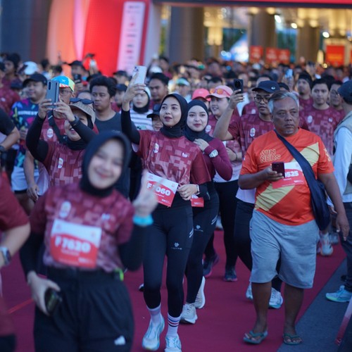 Race photo from KEDIRI HALF MARATHON 2026