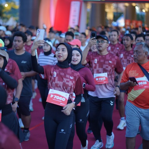 Race photo from KEDIRI HALF MARATHON 2026