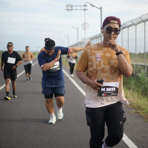 Race photo from KEDIRI HALF MARATHON 2026