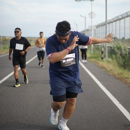 Race photo from KEDIRI HALF MARATHON 2026