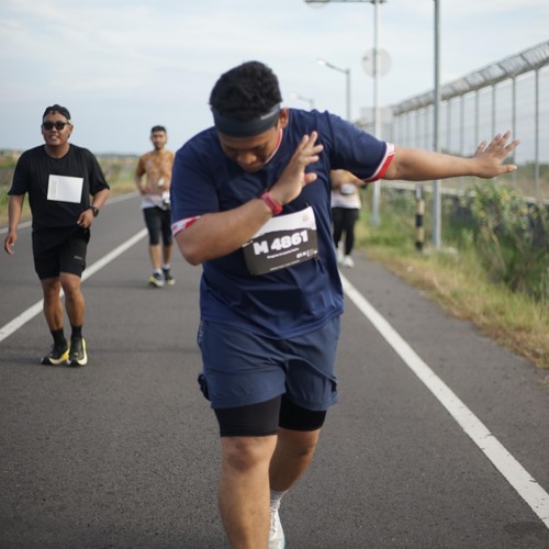 Race photo from KEDIRI HALF MARATHON 2026