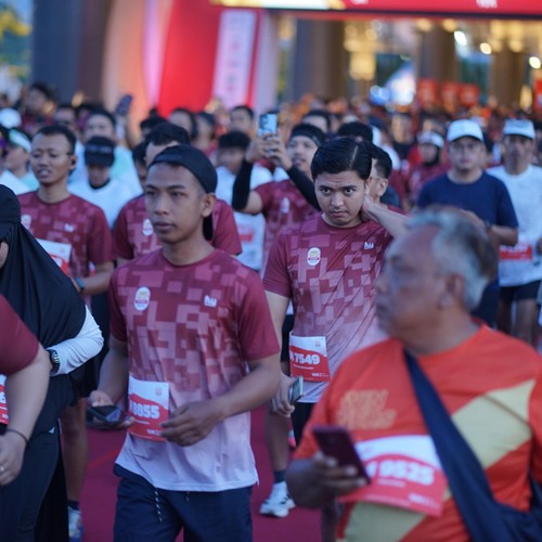 Race photo from KEDIRI HALF MARATHON 2026