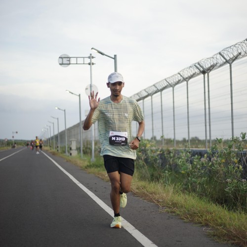 Race photo from KEDIRI HALF MARATHON 2026