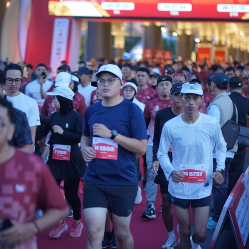 Race photo from KEDIRI HALF MARATHON 2026