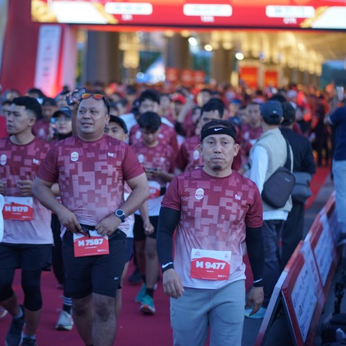 Race photo from KEDIRI HALF MARATHON 2026