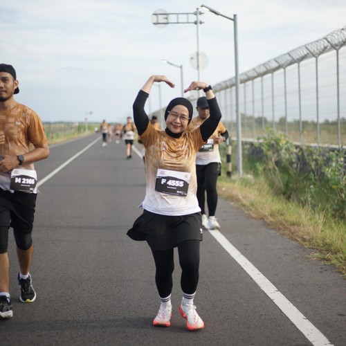 Race photo from KEDIRI HALF MARATHON 2026