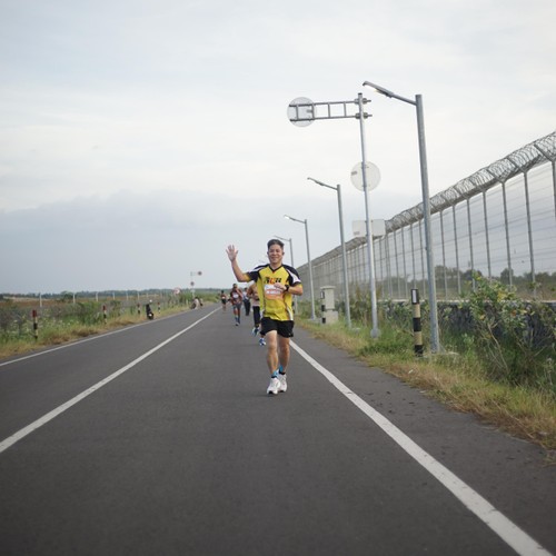 Race photo from KEDIRI HALF MARATHON 2026