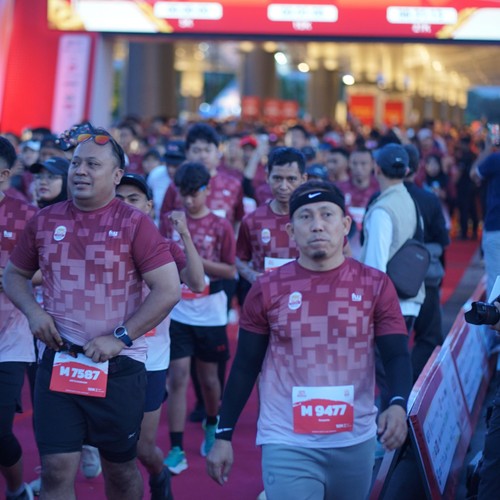 Race photo from KEDIRI HALF MARATHON 2026