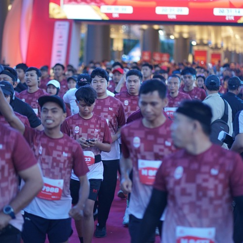 Race photo from KEDIRI HALF MARATHON 2026
