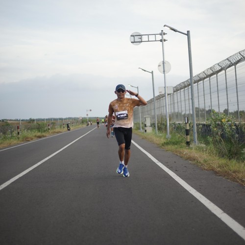 Race photo from KEDIRI HALF MARATHON 2026