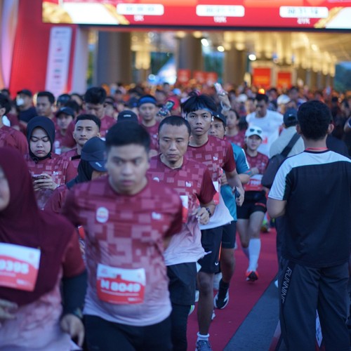 Race photo from KEDIRI HALF MARATHON 2026