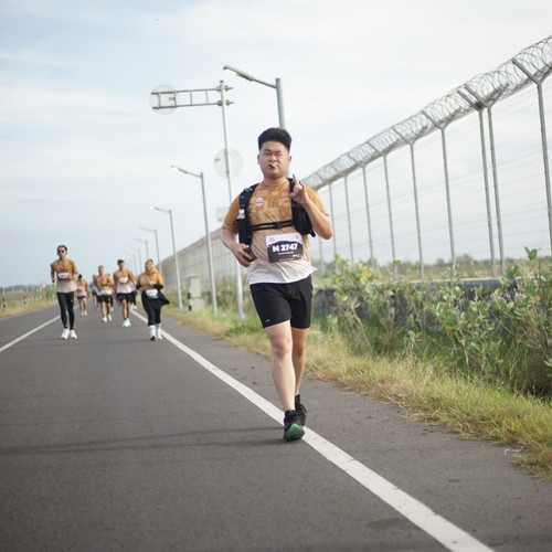 Race photo from KEDIRI HALF MARATHON 2026