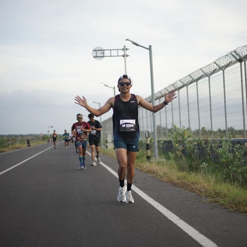 Race photo from KEDIRI HALF MARATHON 2026
