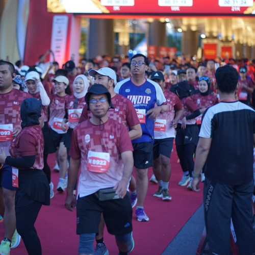 Race photo from KEDIRI HALF MARATHON 2026