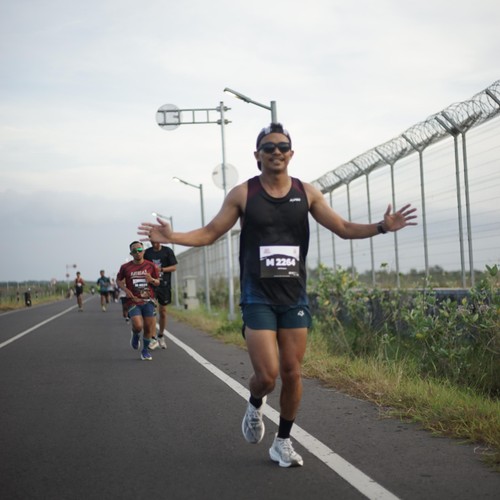 Race photo from KEDIRI HALF MARATHON 2026
