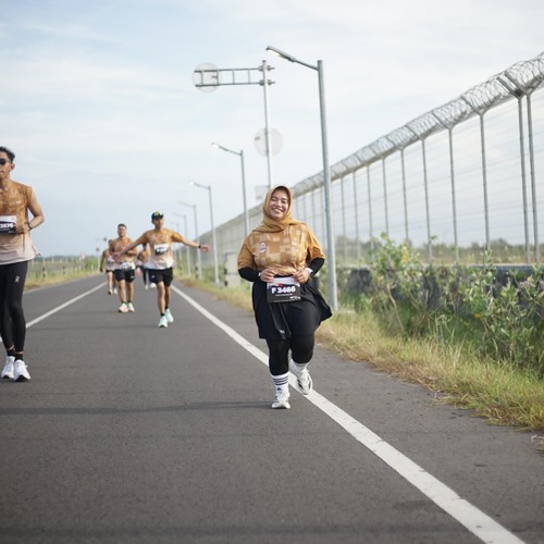 Race photo from KEDIRI HALF MARATHON 2026