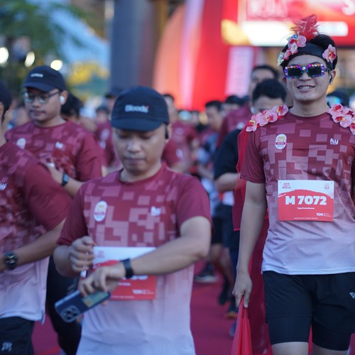Race photo from KEDIRI HALF MARATHON 2026